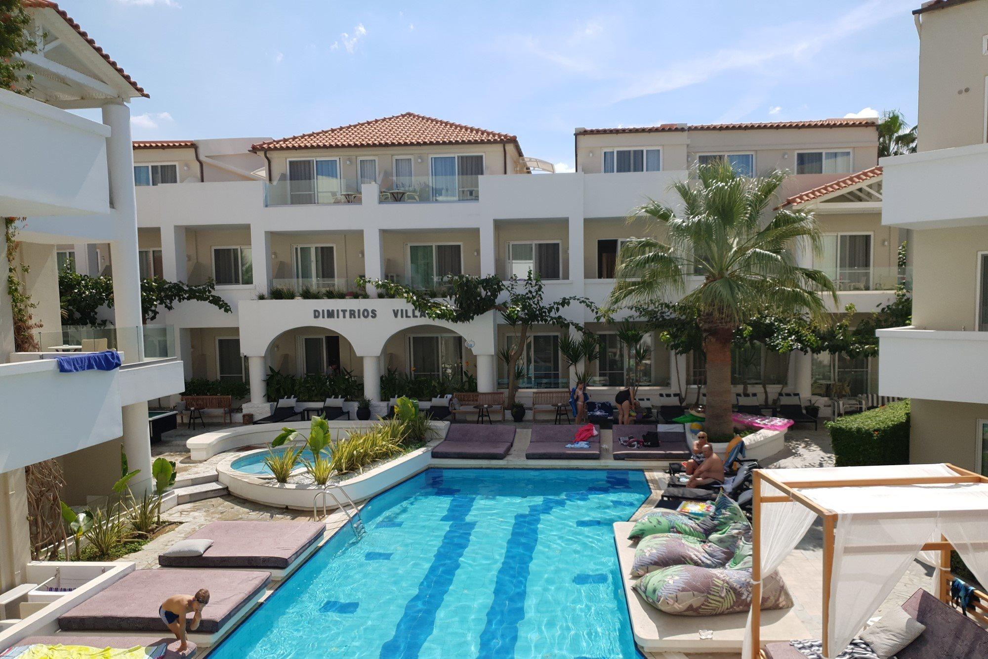 העיירה רתימנו Dimitrios Village Beach Resort מראה חיצוני תמונה