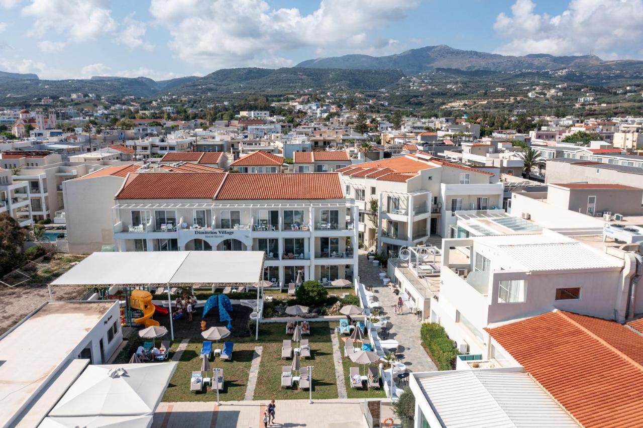 העיירה רתימנו Dimitrios Village Beach Resort מראה חיצוני תמונה