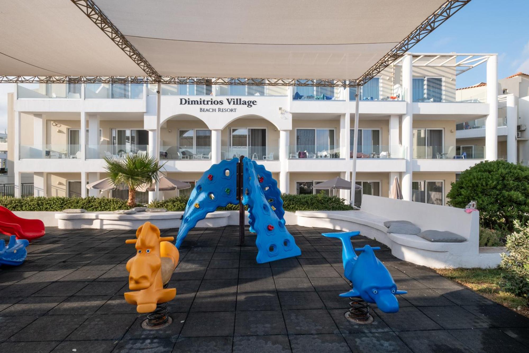 העיירה רתימנו Dimitrios Village Beach Resort מראה חיצוני תמונה